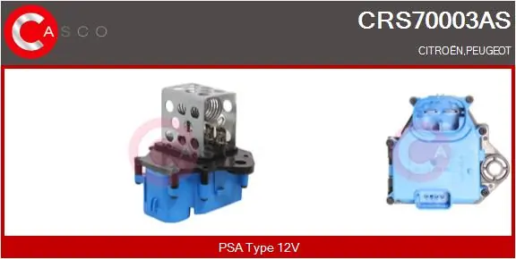 Series Resistor, electric motor (radiator fan)