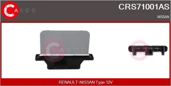 Resistor, interior blower