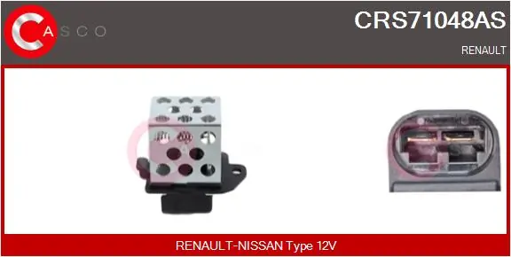 Series Resistor, electric motor (radiator fan)