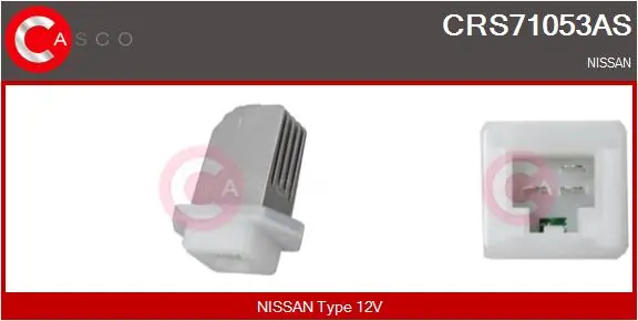 Resistor, interior blower