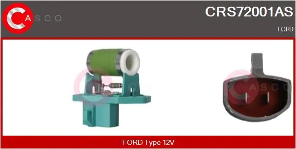 Series Resistor, electric motor (radiator fan)