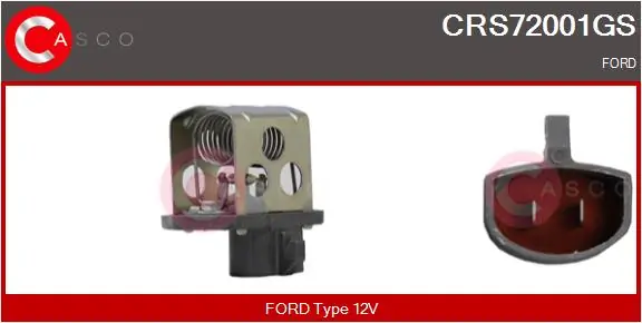 Series Resistor, electric motor (radiator fan)