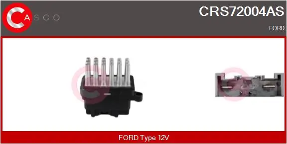 Resistor, interior blower