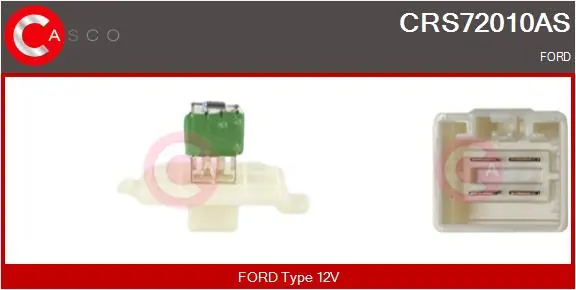 Resistor, interior blower