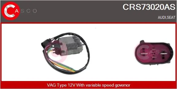 Series Resistor, electric motor (radiator fan)