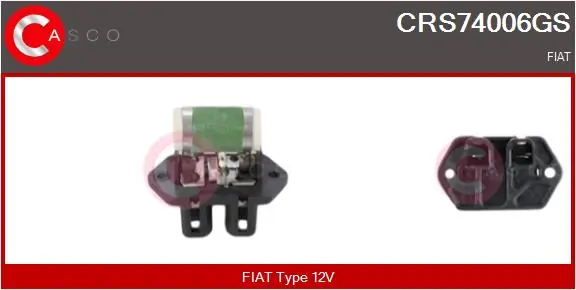 Series Resistor, electric motor (radiator fan)