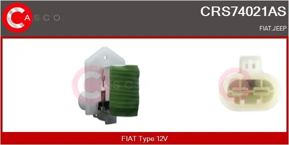 Series Resistor, electric motor (radiator fan)