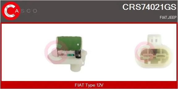 Series Resistor, electric motor (radiator fan)