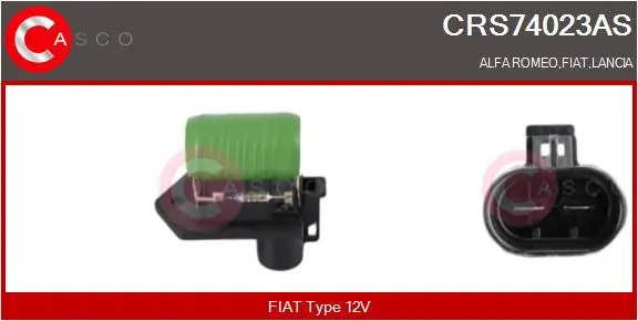 Series Resistor, electric motor (radiator fan)