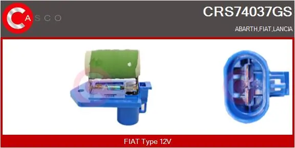 Series Resistor, electric motor (radiator fan)