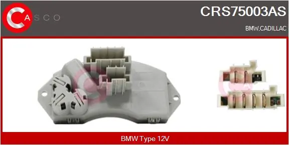 Resistor, interior blower