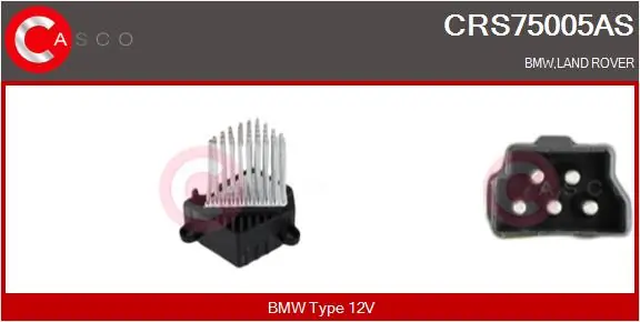 Resistor, interior blower