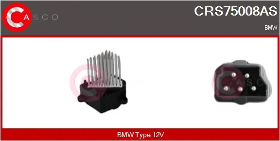 Resistor, interior blower