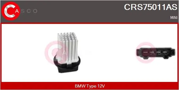 Resistor, interior blower