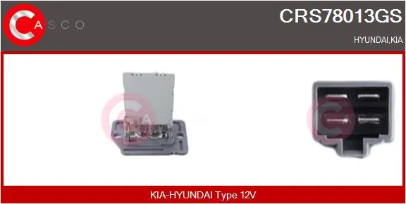 Resistor, interior blower