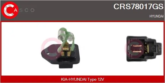 Resistor, interior blower