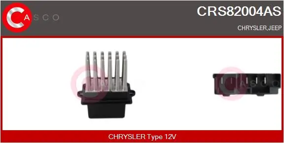 Resistor, interior blower