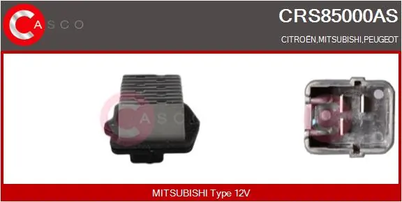 Resistor, interior blower