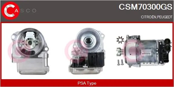 Electric Motor, steering gear