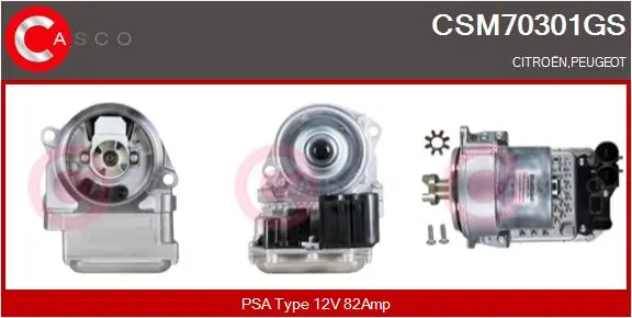 Electric Motor, steering gear