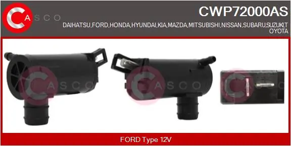 Washer Fluid Pump, window cleaning