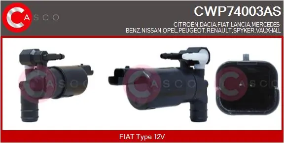 Washer Fluid Pump, window cleaning
