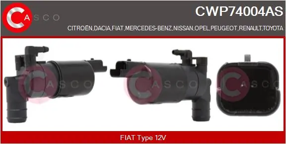 Washer Fluid Pump, window cleaning