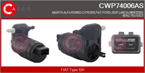 Washer Fluid Pump, window cleaning