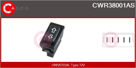 Switch, window regulator