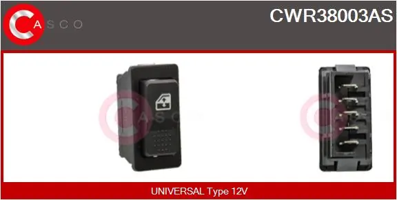 Switch, window regulator