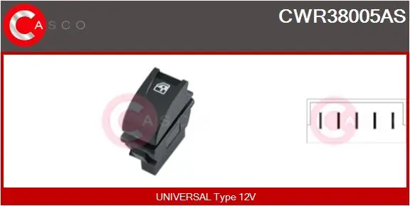 Switch, window regulator