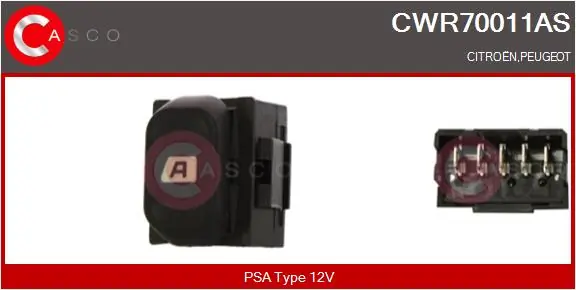 Switch, window regulator