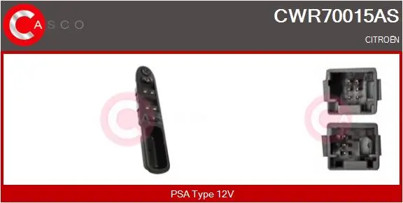 Switch, window regulator