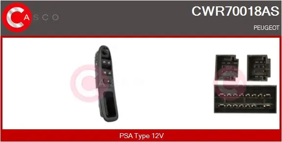 Switch, window regulator