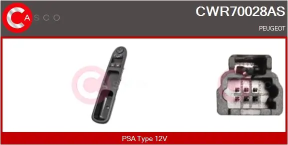 Switch, window regulator