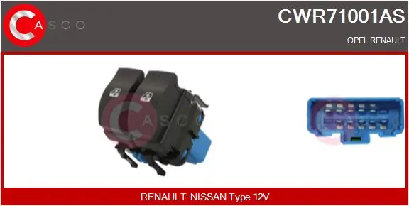 Switch, window regulator