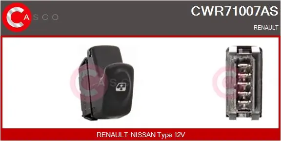 Switch, window regulator