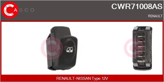 Switch, window regulator