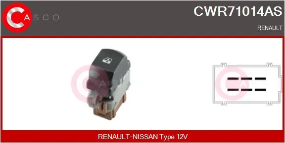 Switch, window regulator