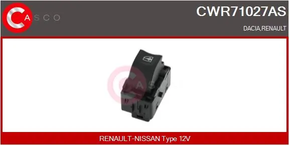 Switch, window regulator