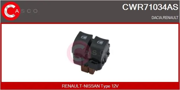 Switch, window regulator