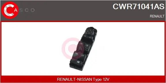 Switch, window regulator