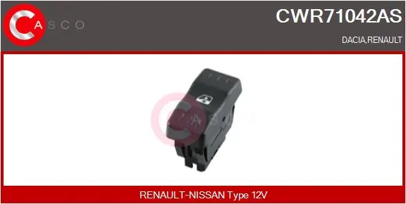 Switch, window regulator