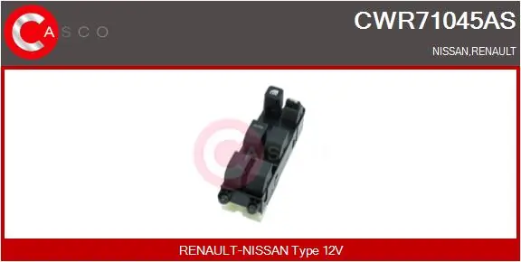 Switch, window regulator