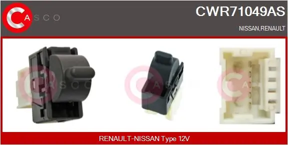 Switch, window regulator