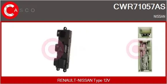 Switch, window regulator