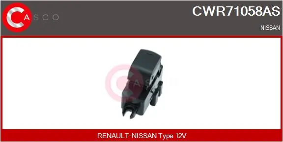 Switch, window regulator