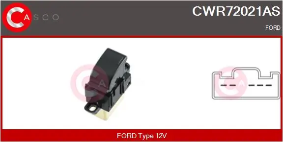 Switch, window regulator