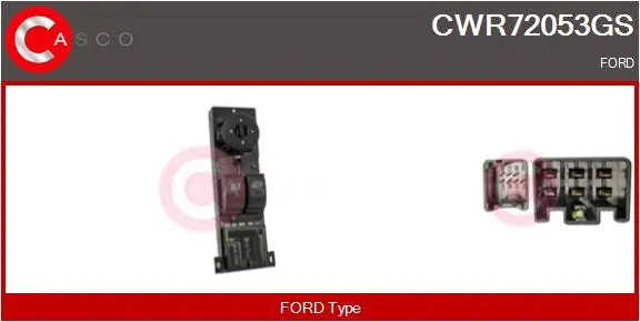 Switch, window regulator