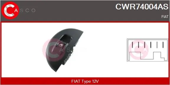 Switch, window regulator